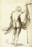 Female Nude from Behind Albrecht Durer
